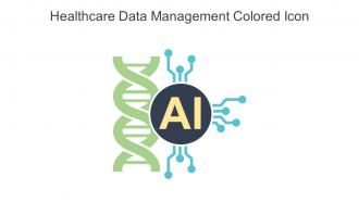 Healthcare Data Management Colored Icon In Powerpoint Pptx Png And Editable Eps Format