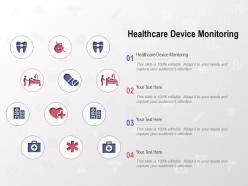 Healthcare device monitoring ppt powerpoint presentation gallery guide