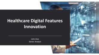 Healthcare Digital Features Innovation PPT Guidelines AT