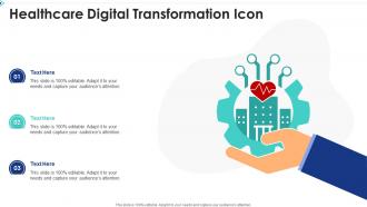 Healthcare Digital Transformation Icon