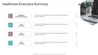 Healthcare Executive Summary In Powerpoint And Google Slides Cpb