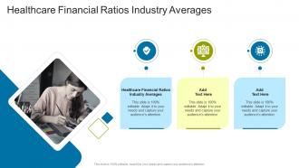Healthcare Financial Ratios Industry Averages In Powerpoint And Google Slides Cpb