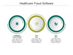 Healthcare fraud software ppt powerpoint presentation professional files cpb