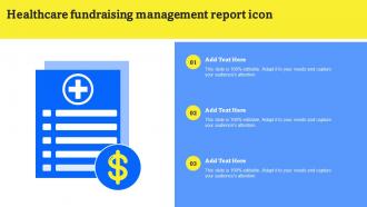 Healthcare Fundraising Management Report Icon