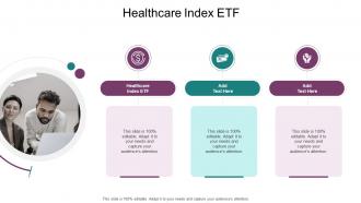 Healthcare Index Etf In Powerpoint And Google Slides Cpb