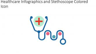 Healthcare Infographics And Stethoscope Colored Icon In Powerpoint Pptx Png And Editable Eps Format
