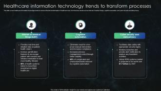 Healthcare Information Technology Trends To Transform Processes Optimizing Health Information