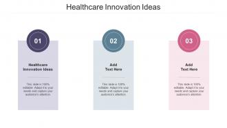 Healthcare Innovation Ideas In Powerpoint And Google Slides Cpb