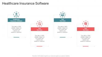 Healthcare Insurance Software In Powerpoint And Google Slides Cpb
