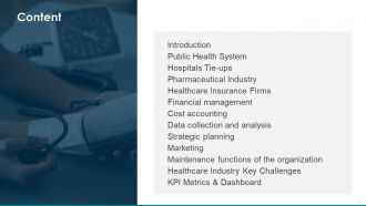 Healthcare management powerpoint presentation slides