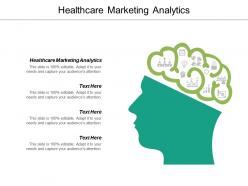 Healthcare marketing analytics ppt powerpoint presentation ideas icon cpb