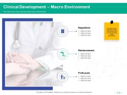 Healthcare marketing clinical development macro environment ppt powerpoint presentation outline