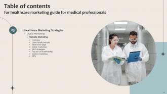 Healthcare Marketing Guide For Medical Professionals Powerpoint Presentation Slides Strategy CD V Multipurpose Image