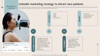 Healthcare Marketing Linkedin Marketing Strategy To Attract New Patients Strategy SS V