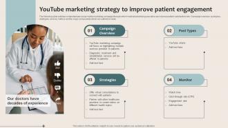 Healthcare Marketing Youtube Marketing Strategy To Improve Patient Engagement Strategy SS V