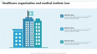 Healthcare Organization And Medical Institute Icon