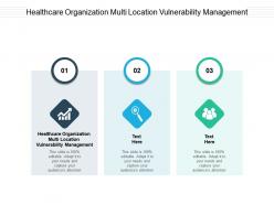 Healthcare organization multi location vulnerability management ppt powerpoint presentation portfolio cpb
