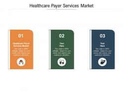 Healthcare payer services market ppt powerpoint presentation layouts pictures cpb