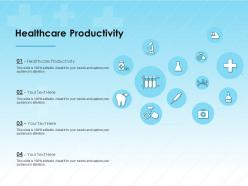 Healthcare productivity ppt powerpoint presentation professional background images