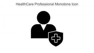 Healthcare Professional Monotone Icon In Powerpoint Pptx Png And Editable Eps Format