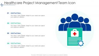 Healthcare Project Management Team Icon
