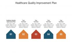 Healthcare quality improvement plan ppt powerpoint presentation ideas layouts cpb