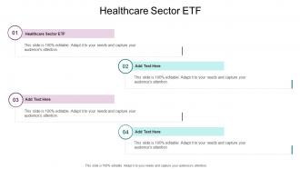 Healthcare Sector Etf In Powerpoint And Google Slides Cpb