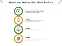 Healthcare services paid media platform ppt powerpoint presentation tips cpb