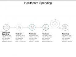Healthcare spending ppt powerpoint presentation file graphic images cpb