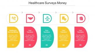 Healthcare Surveys Money Ppt Powerpoint Presentation Templates Cpb