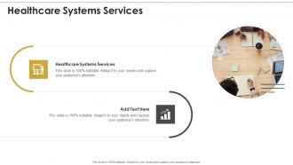 Healthcare Systems Services In Powerpoint And Google Slides Cpb