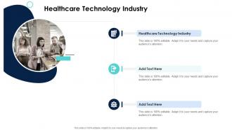 Healthcare Technology Industry In Powerpoint And Google Slides Cpb