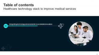 Healthcare Technology Stack To Improve Medical Service DT CD V Unique Content Ready