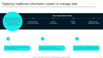 Healthcare Technology Stack To Improve Medical Service DT CD V Attractive Editable