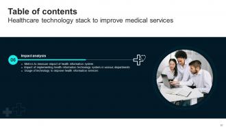 Healthcare Technology Stack To Improve Medical Service DT CD V Idea Impactful