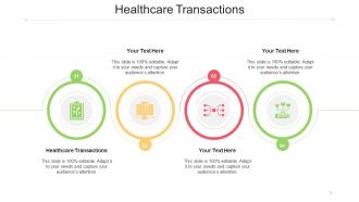 Healthcare Transactions Ppt Powerpoint Presentation Infographics Influencers Cpb