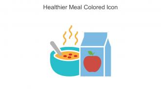 Healthier Meal Colored Icon In Powerpoint Pptx Png And Editable Eps Format