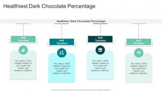 Healthiest Dark Chocolate Percentage In Powerpoint And Google Slides Cpb