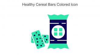 Healthy Cereal Bars Colored Icon In Powerpoint Pptx Png And Editable Eps Format