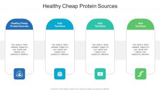 Healthy Cheap Protein Sources In Powerpoint And Google Slides Cpb