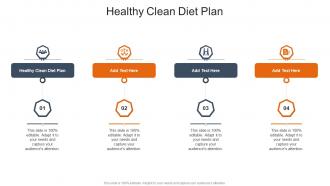 Healthy Clean Diet Plan In Powerpoint And Google Slides Cpb