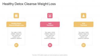 Healthy Detox Cleanse Weight Loss In Powerpoint And Google Slides Cpb