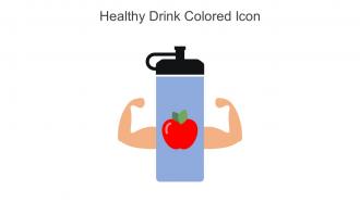 Healthy Drink Colored Icon In Powerpoint Pptx Png And Editable Eps Format