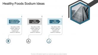 Healthy Foods Sodium Ideas In Powerpoint And Google Slides Cpb