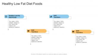 Healthy Low Fat Diet Foods In Powerpoint And Google Slides Cpb