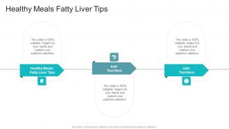 Healthy Meals Fatty Liver Tips In Powerpoint And Google Slides Cpb