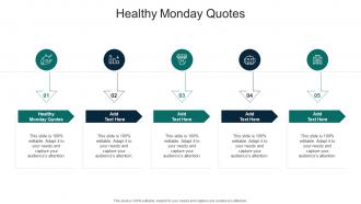 Healthy Monday Quotes In Powerpoint And Google Slides Cpb