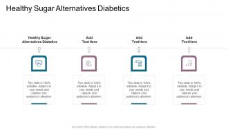Healthy Sugar Alternatives Diabetics In Powerpoint And Google Slides Cpb
