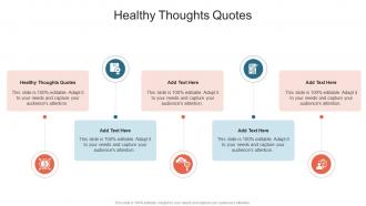 Healthy Thoughts Quotes In Powerpoint And Google Slides Cpb