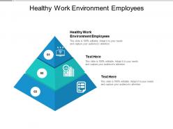 Healthy work environment employees ppt powerpoint presentation model objects cpb